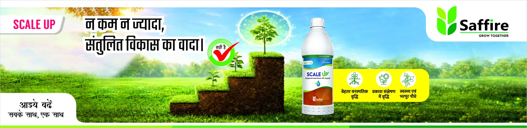 SCALE UP banner